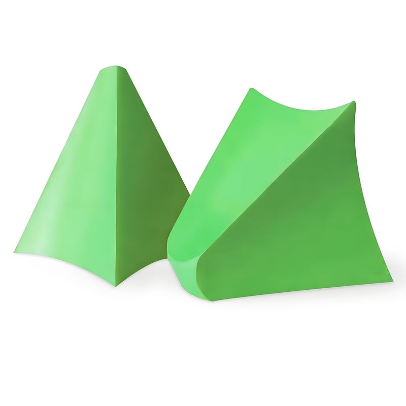 uadbau 2 Pcs That Silicone Tool, Silicone Caulking Tool Kit (3/6/10/16mm) - Reusable Sealant Finisher, Grout Spreader for Smooth Caulk - Kitchen, Bathroom, Tile & Floor Edges (Green) - Image 1